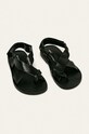 Wojas - Sandale de piele 830051 negru ZS21