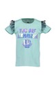 Blue Seven - Tricou copii 92-128 cm imprimeu turcoaz 702178.X
