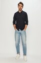 Oblečení Cross Jeans - Košile 35337.001 námořnická modř