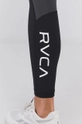 чёрный Леггинсы RVCA