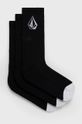 čierna Ponožky Volcom (3-pack) Pánsky