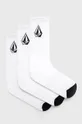білий Шкарпетки Volcom (3-pack) Чоловічий