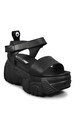 Altercore Sandały DRACONIA VEGAN DRACONIA.VEGAN.BLK czarny ZS21