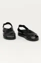 Kožené sandále Wojas čierna