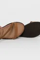 коричневый Кожаные сандалии Wojas