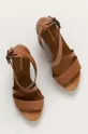 marrone Wojas sandali in pelle