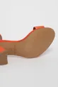 оранжевый Замшевые сандалии Wojas