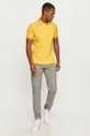 Geox - Polo tričko žltá