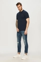 Cross Jeans - Polo granatowy