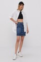 Cross Jeans Spódnica jeansowa B591.006 niebieski ZS21