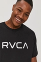 czarny RVCA T-shirt