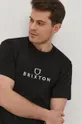 czarny Brixton T-shirt