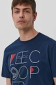 sötétkék Lee Cooper t-shirt