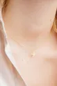 Ania Kruk - Strieborný pozlátený náhrdelník Believe  Striebro pozlátené 24k zlatom