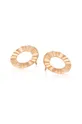 χρυσαφί Ania Kruk - Ασημένια επιχρυσωμένα σκουλαρίκια Blair Γυναικεία