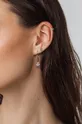 Ania Kruk - Ασημένια σκουλαρίκια Cosmo ασημί