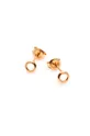 χρυσαφί Ania Kruk - Ασημένια επιχρυσωμένα σκουλαρίκια Cosmo Γυναικεία