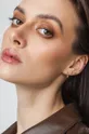 Ania Kruk - Ασημένια επιχρυσωμένα σκουλαρίκια Oval χρυσαφί