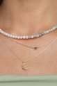 ANIA KRUK collana in argento placcato oro SKY SGCNS1480Z oro ZS22