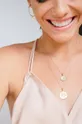 ANIA KRUK - Strieborný pozlátený náhrdelník Trendy zlatá