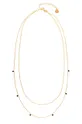 zlatá ANIA KRUK - Strieborný pozlátený náhrdelník Oval Dámsky
