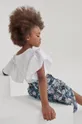 Детская хлопковая блузка Reima белый