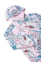 różowy Reima bluza bawełniana dziecięca