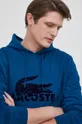 turkusowy Lacoste Bluza SH7618