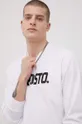 λευκό Βαμβακερή μπλούζα με μακριά μανίκια Prosto Clazo