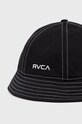 Pamučni šešir RVCA C9HTRE.RVCABLACK crna ZS22