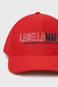 LaBellaMafia czapka bawełniana czerwony