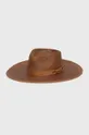 brązowy Brixton kapelusz Damski