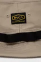 Бавовняний капелюх RVCA бежевий
