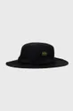 μαύρο Βαμβακερό καπέλο RVCA Ανδρικά
