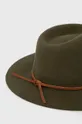 Brixton kapelusz wełniany zielony