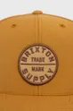 Brixton czapka z domieszką wełny brązowy