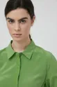 πράσινο Μεταξωτό πουκάμισο Mos Mosh