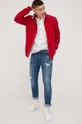 Αδιάβροχο μπουφάν Cross Jeans κόκκινο