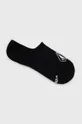 Ponožky Volcom (3-pak) čierna