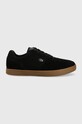 Semišové sneakers boty Etnies semišová kůže černá 4102000144.BLACK.GUM