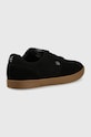Semišové sneakers boty Etnies 4102000144.BLACK.GUM černá ZS22