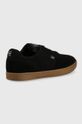 Semišové sneakers boty Etnies černá