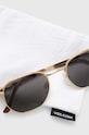 Akcesoria Volcom okulary przeciwsłoneczne VE01801101.Gloss.Gold brązowy