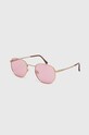 Volcom okulary przeciwsłoneczne przezroczysta złoty VE01801111.Gloss.Gold