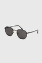 Volcom okulary przeciwsłoneczne jednolita czarny VE01800101.Matte.Blac