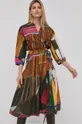 Бавовняна сукня Liviana Conti барвистий