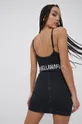 czarny LaBellaMafia sukienka jeansowa Damski