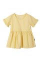 Reima sukienka bawełniana dziecięca Mekkonen żółty