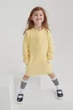 żółty Reima sukienka bawełniana dziecięca Dziewczęcy