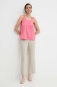 Mos Mosh bluza de matase 134710 roz ZS24
